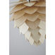 Canada 1 Light 20 inch Natural Wood Chandelier Ceiling Light
